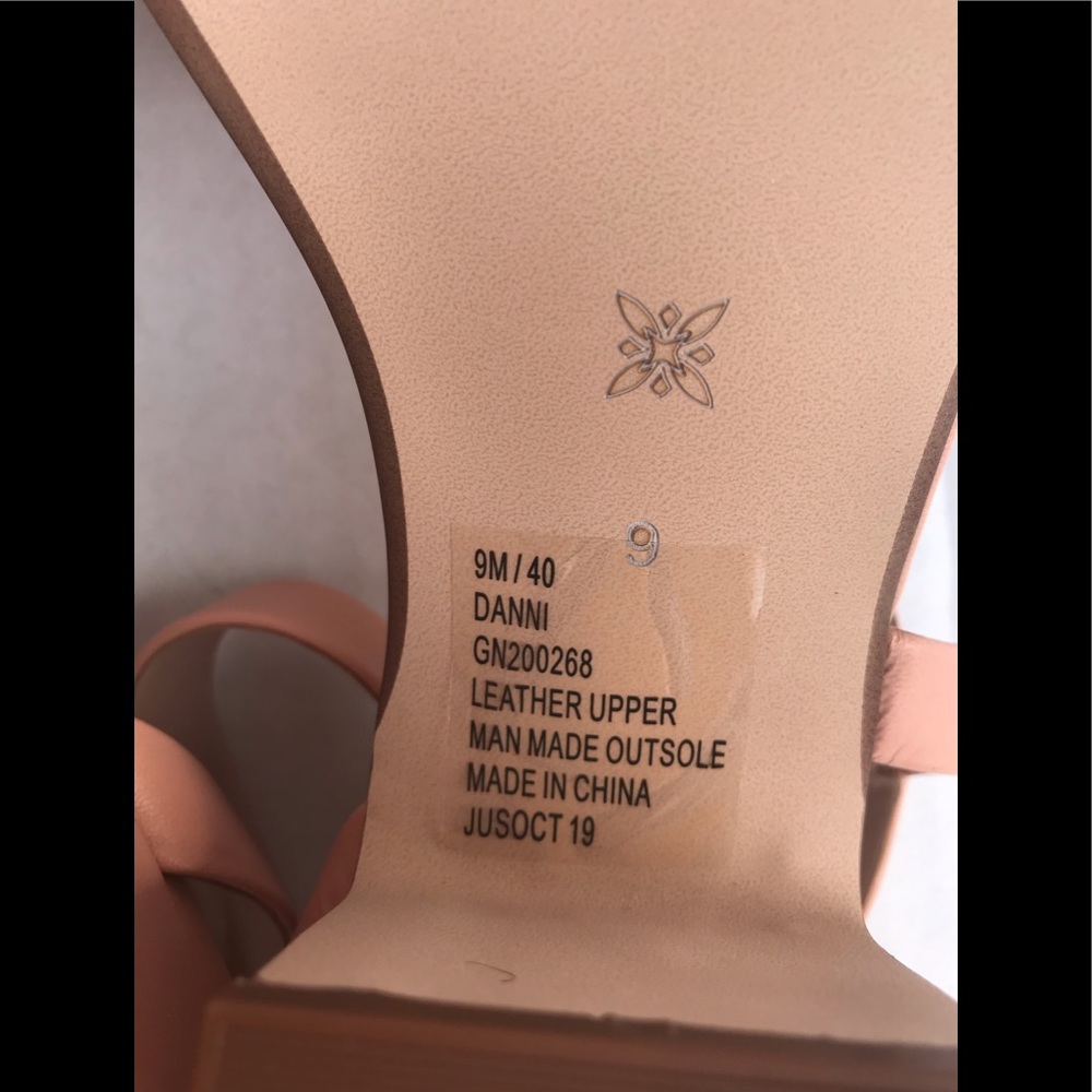 Bcbgeneration Sandals Leather Upper Blocked Heel - image 8